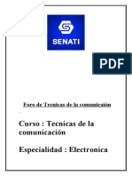 Foro de Tecnicas de La Comunicaión