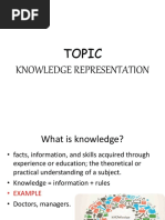 Topic Knowledge Representation