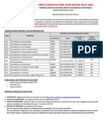 Procedimiento Admisión Primeras Especialidades Medico Quirurgicas 2022