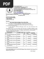 Sub: Formal Order For Supply of Tyre, Tube & Flap: ECL/PUR/41413013/E/LV Tyre/033 Opened On 18.06.2014