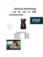 AXE - Subliminal Advertising