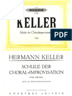 Schule Der Choral-Improvisation KELLER