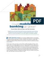 Could Mobile Banking Go Global