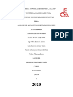 Analisis Del Microentorno Economico en El Perú Final