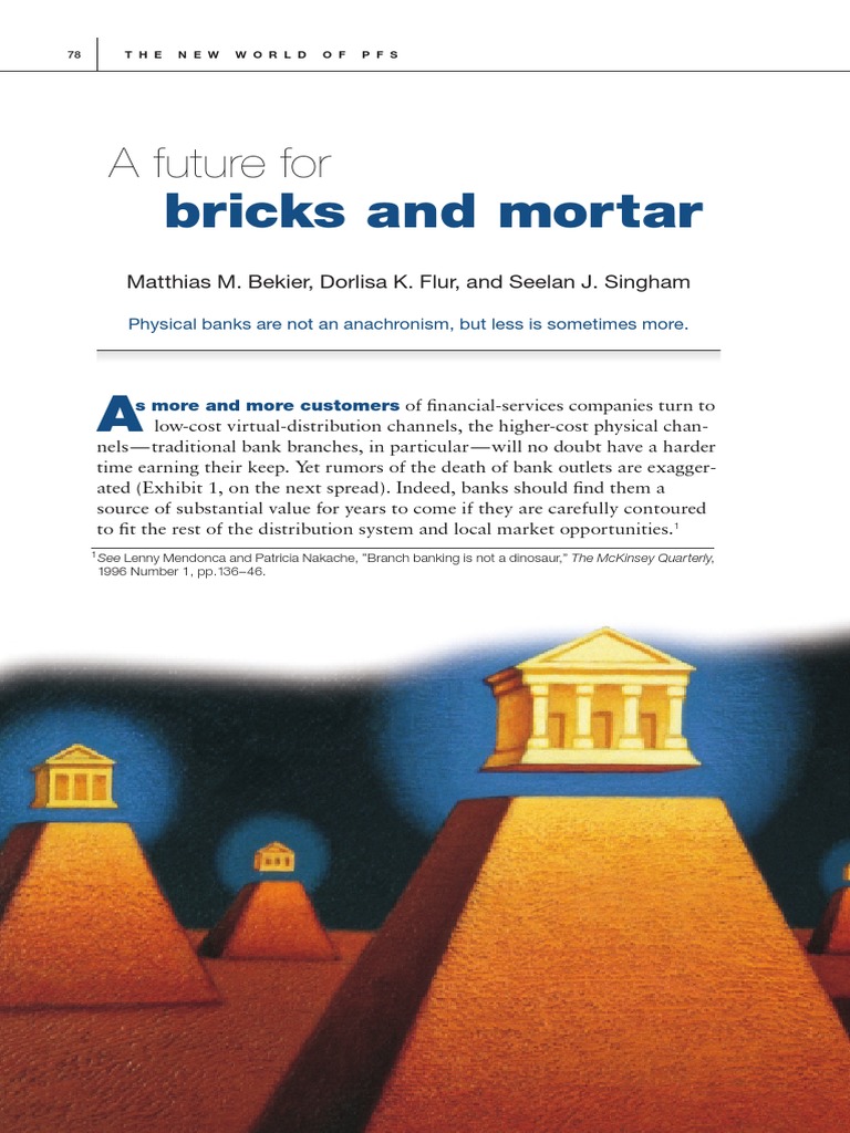 Brick and Mortar Banks PDF Banks Retail