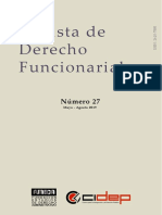 Revista de Derecho Funcionarial 27