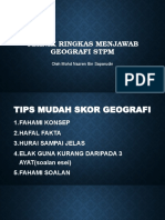 Tips Geografi STPM