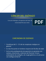 Cancer de Esofago