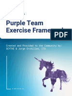 SCYTHE Purple Team Exercise Framework