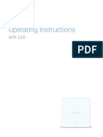 Sophos Operating Instructions Apx 120 Oi