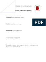 Cuadro Comparativo de Economia