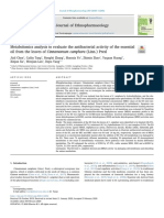 Metabolomics Analysis To Evaluate The Antibacterial