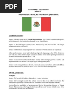 Assignment On MEXICO