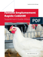 Cobb500 Fast Feather Breeder Management Supplement French