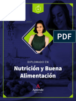 Diplomado en Nutrición y Buena Alimentación