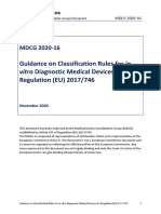 MDCG 2020-16 Guidance on Classification Rules