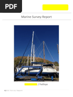 XXX Marine Survey Report - Yelkenokulu