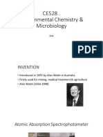 CE528 - Environmental Chemistry & Microbiology