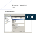 Spectrum Scale Client Windows 2008R2