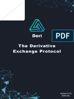 Decentralized Derivative Exchange Protocol