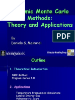 Dynamic Monte Carlo Methods: Theory and Applications