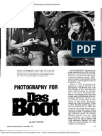 Das Boot Article Dec 1982 American Cinematographer