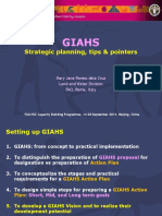 FAO SSC GIAHS TRNG Short Cut-Action Plan-Jane