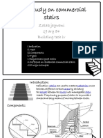 Case study on the different types of commercial stairs: Their components, requirements, and examples