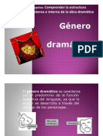 TERCERO MEDIO PPT Género Dramático 2020