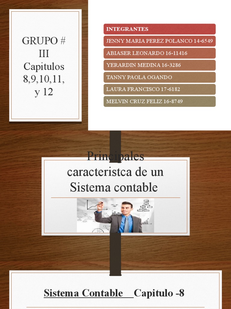 Características de Sistemas Contables | PDF | Contabilidad | Información