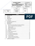 Documento Interno Manual Carpeta Electronica Administrativa - Modulo de Mesa de Partes