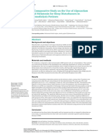 A Comparative Study On The Use of Alprazolam and Melatonin For Sleep Disturbances in Hemodialysis Patients