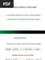 Equilibrio Quimico- Acidos e Bases