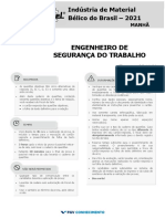 IMBEL2021 NS86 Engenheiro de Seguranca Do Trabalho (NS86) Tipo 1