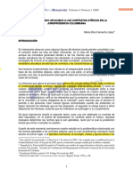 Regimen juridico aplicble a los contratos atipicos en la jurisprudenia colombiana