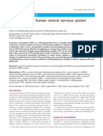 Plasticity in The Human Central Nervous System