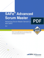 SAFe Advanced Scrum Master Digital Workbook (5.0)