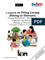 Filipino12 q1 Mod4 Pagsulatngsulatingsining-At-disenyo v5
