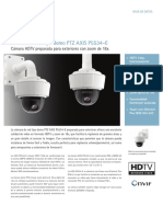 Especificación Técnica Cámara P5534 PTZ AXIS