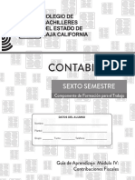 Contabilidad - Módulo Iv - Contribuciones Fiscales - 2020-1