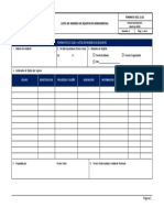 Formato SCI-211A - Lista de Equipos en Emergencia