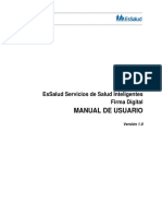 Manual de Usuario - Firma Digital - v1.0