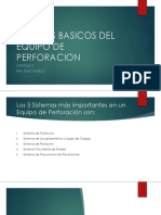 Sistemas Basicos Del Equipo de Perforacion