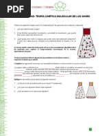 Clase 3. Actividad 1. Teoría Cinético Molecular
