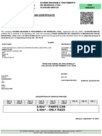Certificado de Destinação Da Itaian Ve - 1268