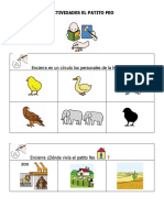 ACTIVIDADES El Patito Feo