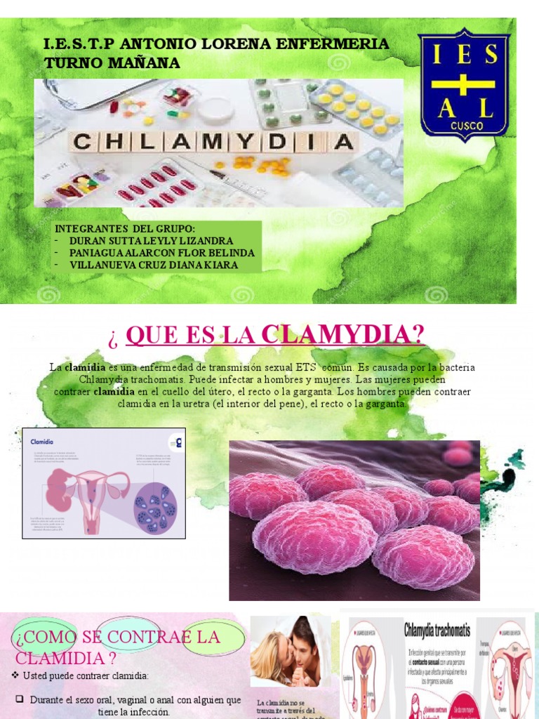 Clamidia: Síntomas y Prevención | PDF | Infección transmitida ...
