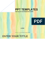Abstract Floral PPT Design