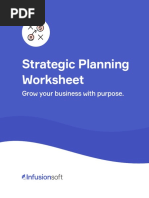 MS-7654 Strategic Planning Worksheet and Roadmap 1