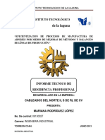 Informe Tecnico de Residencia Profesional